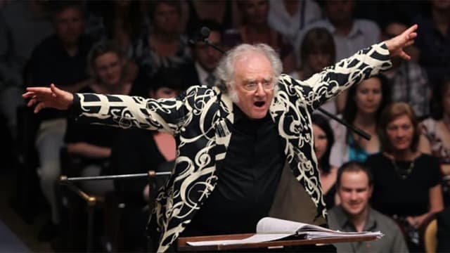 Image of Carl Davis Conducting