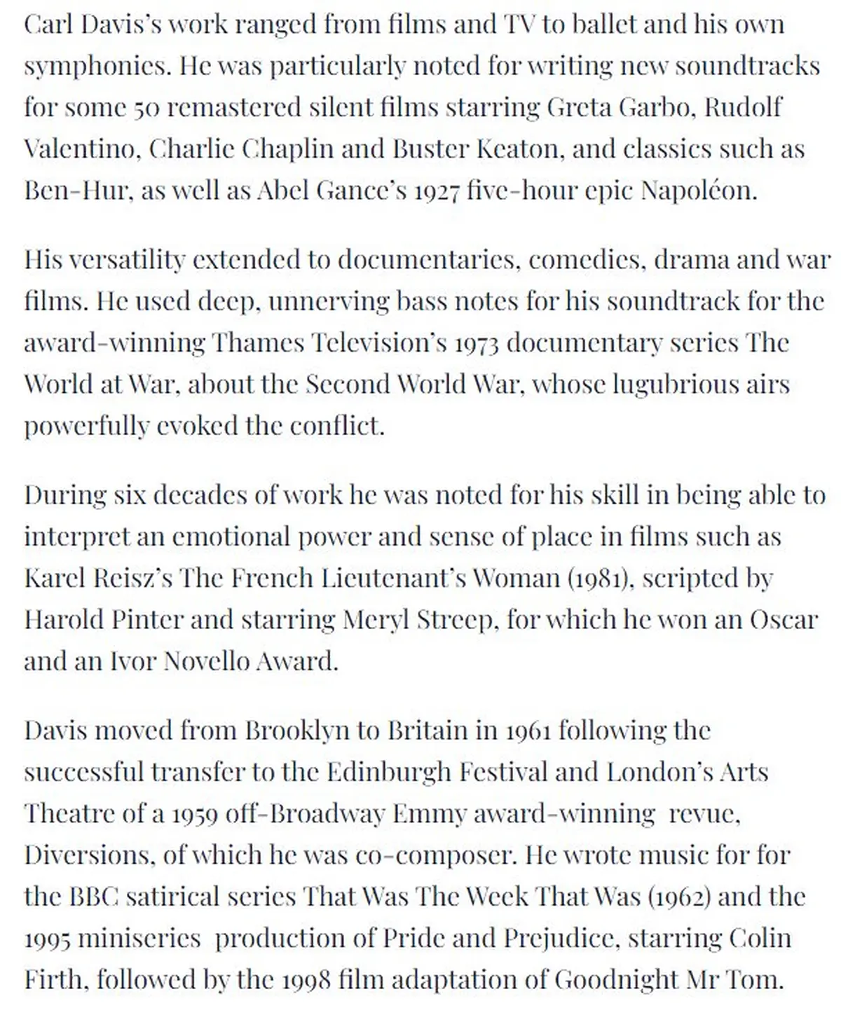 Jewish Chronicle obituary continued