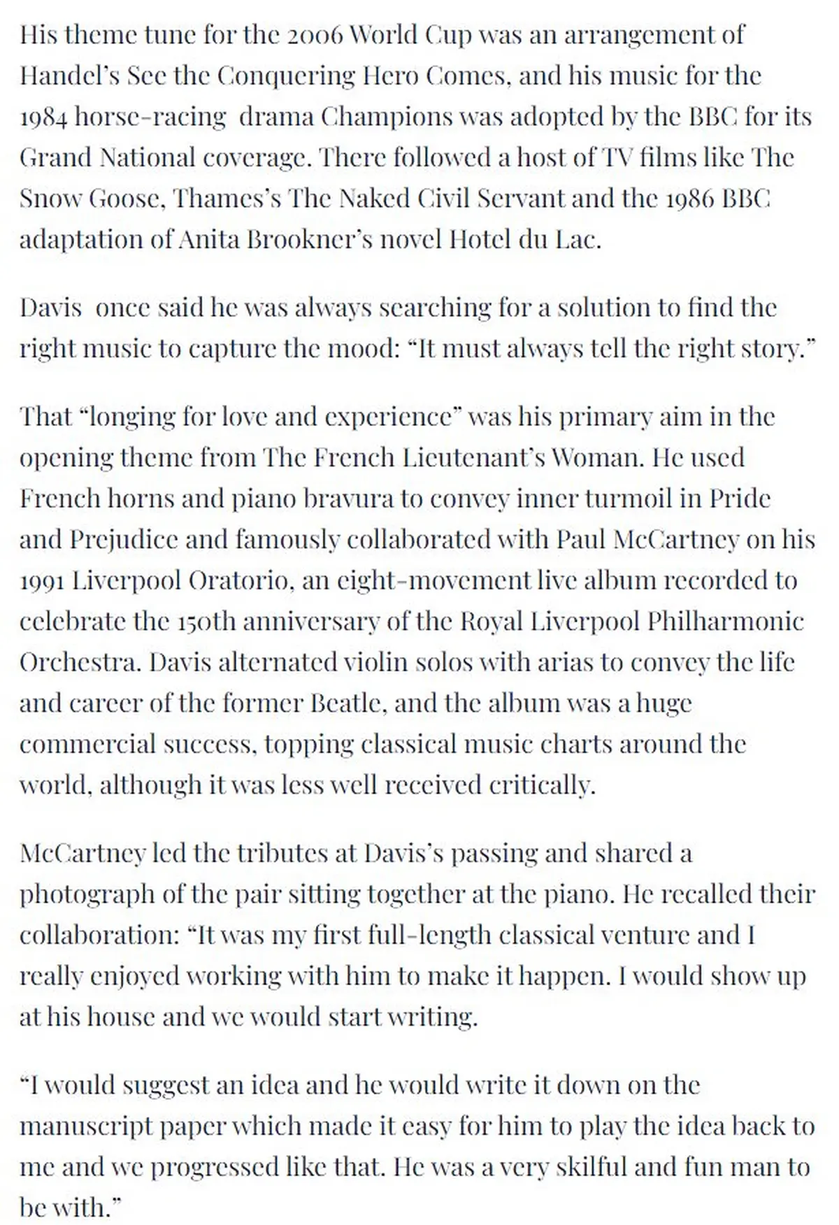 Jewish Chronicle obituary continued